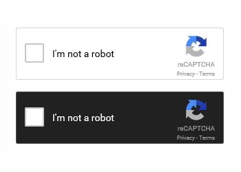 reCAPTCHA