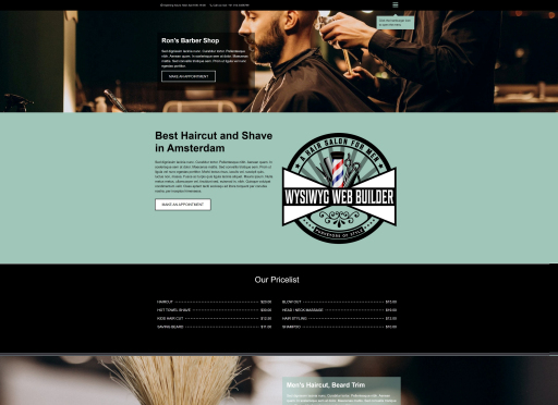 Barber Shop Template