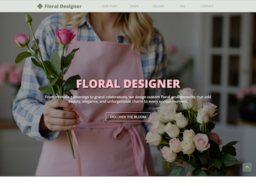 Floral Designer Template