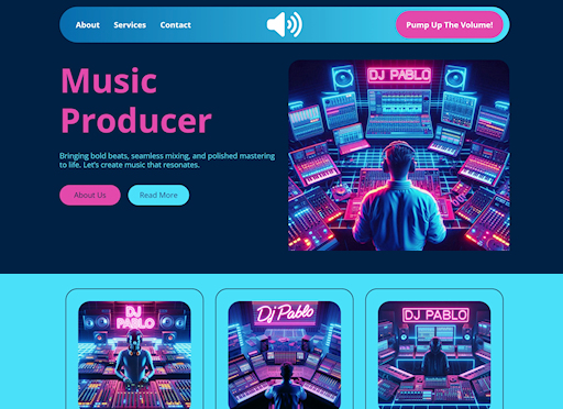 Music Producer Template