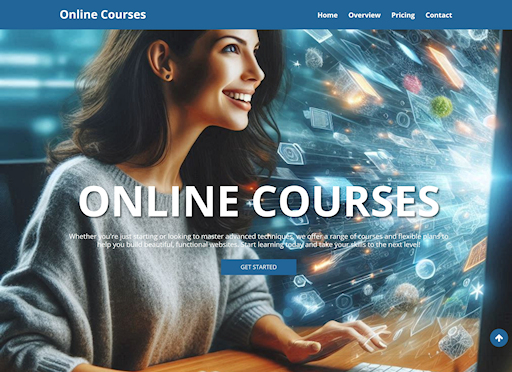 Online Courses Template